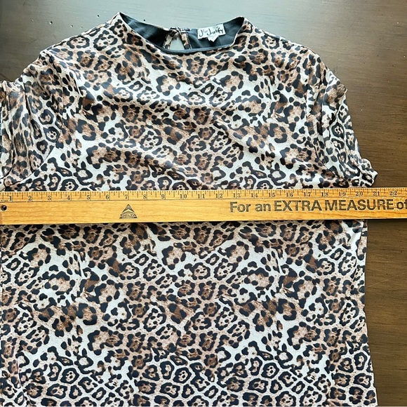 J for Justify Leopard Print Sheath Dress – Size 2X - Picture 8 of 9